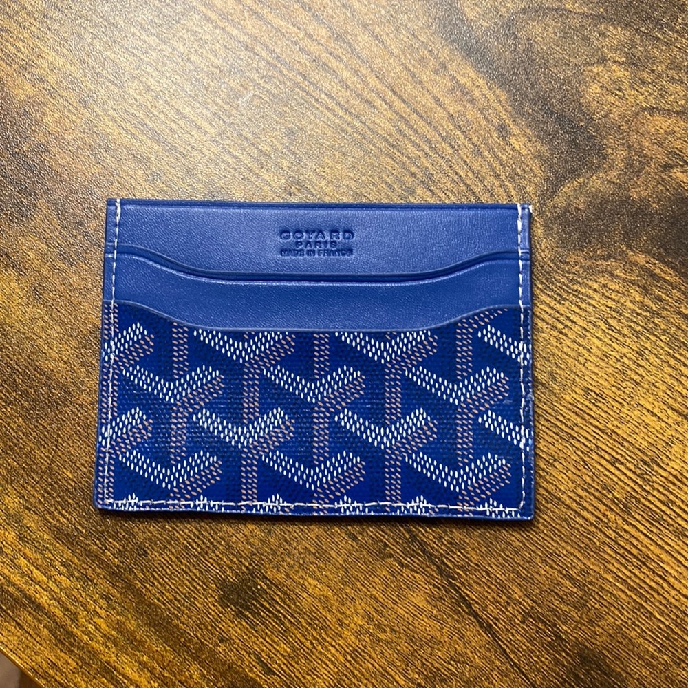 Goyard card holder.